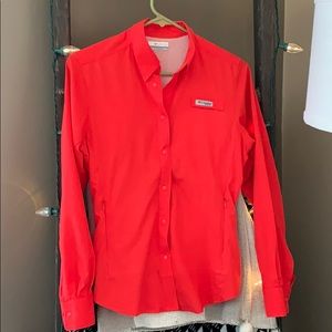 Columbia PFG Button Up